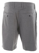 CK4535 Hurley Men's 4-Way Stretch Beach Board Short, Gray/Heather, Size 36, 20" - Like New