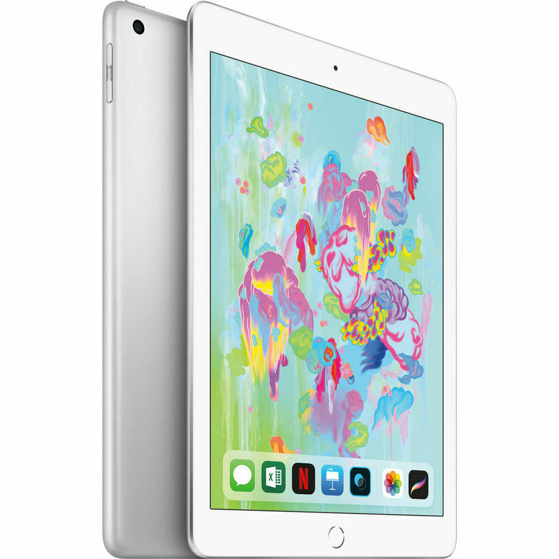 APPLE IPAD 6TH GEN 9.7" 32GB  WI-FI MR7G2LL/A -  SILVER - Like New