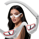 YOEYOU LED LIGHT THERAPY EYE MASSAGER - WHITE - Like New
