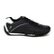 Goodyear Mens Ori Racer Sneaker Low-Top PU Leather & Mesh GY206215 Black/White - Brand New