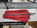 AOODA 13 ft Outdoor Double-Sided Market Patio Umbrella with Crank - Wine Red - Brand New