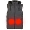 HELIOS PAFFUTO HEATED VEST – UNISEX - SIZE: MEN L - GRAY - Like New