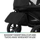 EVENFLO PIVOT XPLORE DREAMZ ALL-TERRAIN STROLLER BASSINET,18912482 - BLACK - Like New