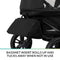 EVENFLO PIVOT XPLORE DREAMZ ALL-TERRAIN STROLLER BASSINET,18912482 - BLACK - Like New