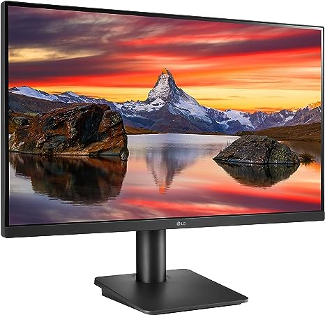 LG 27" FHD 3-Side Virtually Borderless Design Monitor IPS AMD 27MP450-B - Black - Like New