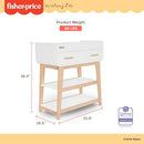 791FP Fisher Price by Dream On Me Baby Changing Table - Vintage White Oak - Like New