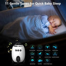 QNHMPW BABY ROCKER, BABY VIBRATING SOOTHER GENTLY ROCKS - WHITE/BLACK - Like New