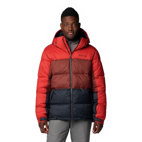 COLUMBIA MEN'S SLOPE STYLE JACKET - SIZE: MEN M - SAIL RED/ SPICE/ BLACK - Brand New