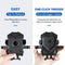 MANORD PHONE HOLDER FOR CAR UNIVERSAL LONG NECK CAR MOUNT HOLDER MJCB - BLACK - Like New