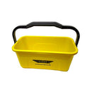 Ettore 3 Gallon Compact Super Bucket with Ergonomic Handle - Yellow - Brand New