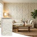 GLSLAND GLALAND 3D FAUX STONE WALL PANELS, 4 PCS PU WALL PANELS FOR INTERIOR - Like New