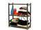 ORIGAMI RR3W 3-TIER FOLDABLE METAL SHELF - BLACK - Like New