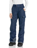 ARTIC X ARCTIX WOMENS SNOW SPORTS INSULATED CARGO PANTS - SIZE: WOMEN L - NAVY - Like New