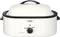 Sunvivi 24lb 20 Quart Roaster Oven Electric Roaster Self-Basting Lid - White Like New