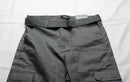 RUGGED TRAIL MEN'S CARGO 4-WAY STRETCH BELTED SHORTS - SIZE: MEN 34 - GRAY - Like New