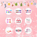 GirlsHome Kids Makeup Kit for Girl 35 Pcs Washable Girl Toys Real - B09XVBT7PF - Brand New