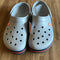CROCS MEN’S CROCBAND CLOG 11016-01U CROCS SANDALS. - SIZE: MEN 10 - GRAY - Brand New