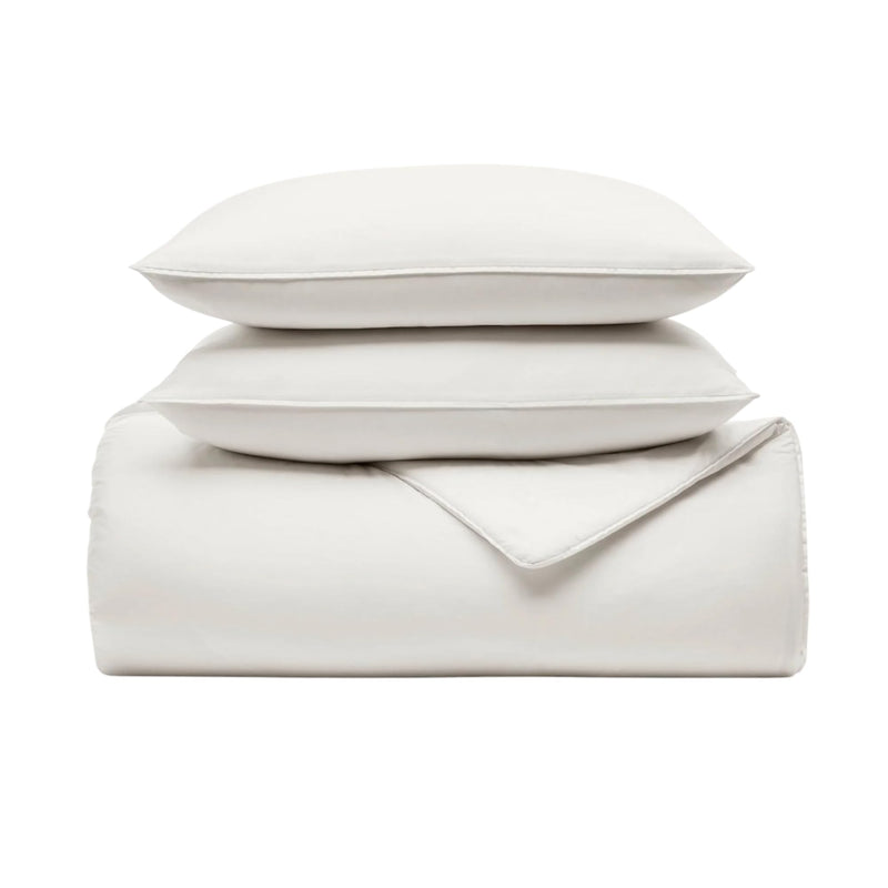 Boll & Branch TCSSGCF King/Cal King Signature Comforter Sets White - Like New