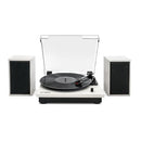 VICTROLA MONTAUK VINYL RECORD PLAYER WOOD FINISH 3-SPEED BELT DRIVEN TURNTABLE - Like New