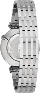 Bulova Men's Classic Regatta Quartz Watch 96A232 Silver-Tone Stainless Steel Like New