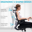 YOUTASTE Managerial Executive Office Chair Mesh Home Desk Chair Ergonomic Black - Brand New