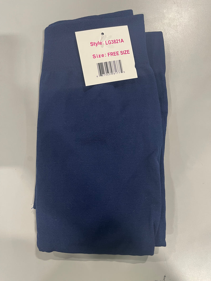 BUZZ ONE SIZE SPANDEX - SIZE: WOMEN ONE SIZE - NAVY BLUE - Brand New