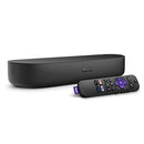 ROKU STREAMBAR 4K HDR STREAMING DEVICE PREMIUM ROKU REMOTE 9102X - BLACK - Brand New