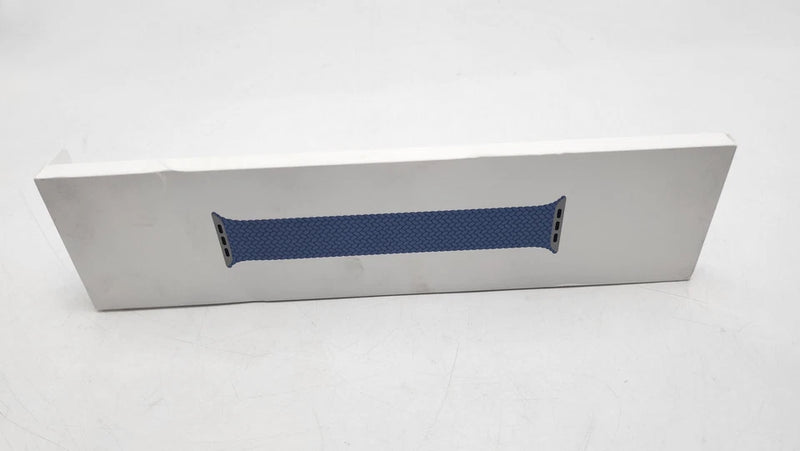 APPLE WATCH BRAIDED SOLO LOOP 41MM - SIZE 7 - SLATE BLUE - Brand New