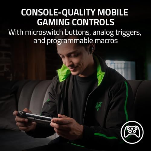 Razer Kishi V2 Gaming Controller USB C RZ06-05110100-R3U1 - Black - Like New
