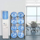 CZMY 5 Gallons Water Jug Holder 4-Tiers Reinforced Water Bottle Storage Rack - Brand New