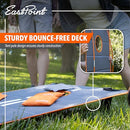 EASTPOINT 2’X3’ ULTRA-PORTABLE CORNHOLE SET WITH 8 BEAN BAGS - ORANGE/BLACK - Like New