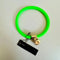 MARC BY MARC JACOBS ELASTIC SILICON BRACELET WITH CHARM - TOUCAN GREEN - Brand New