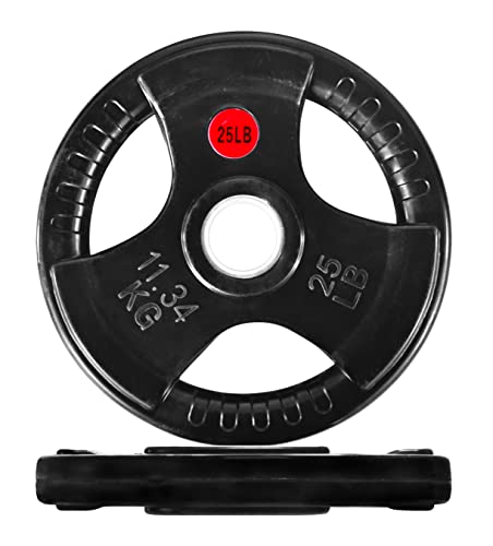 SIGNATURE FITNESS OLYMPIC 2-INCH CAST IRON PLATE WEIGHT PLATE - - Scratch & Dent
