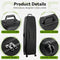 UNIHIMAL GOLF TRAVEL BAG HARD CASE FOR AIRLINES - BLACK/BLUE - Brand New