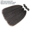 12a Kinky Straight Bundles Human Hair Yaki Bundles Brazilian Remy Hair - Brand New