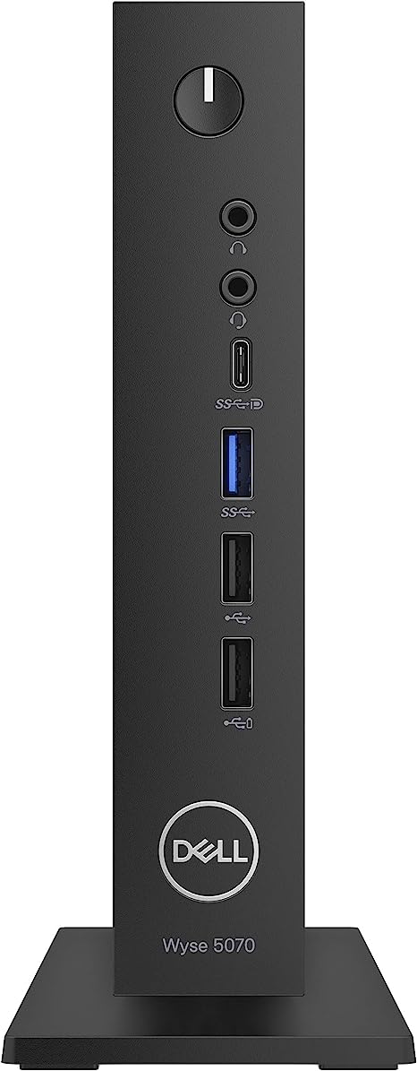 Dell Wyse 5070 Thin Client Pentium Silver J5005 8GB WIFI ThinOS - Black - Like New