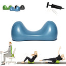 AIR8 MULTIPURPOSE EXERCISE BALL - STABILITY, FITNESS & BALANCE, AIR8 - BLUE - Like New