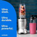 NUTRIBULLET ULTRA PERSONAL BLENDER, DELUXE VERSION, 32 OZ - SILVER - Like New