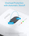 ANKER POWER STRIP SURGE PROTECTOR 12 OUTLETS 3 USB-A 4000 JOULES A2762 - WHITE - Like New