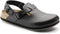 BIRKENSTOCK TOKIO SUPER GRIP SANDALS - SIZE: MEN 7 WOMEN 9 - BLACK LEATHER - Brand New