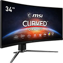 MSI MPG ARTYMIS 343CQR 34" 3440 x 1440 (UWQHD) Gaming Monitor - Black - Like New