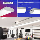 ANTLUX 4FT LED Wraparound Light Flush Mount LED Shop Lights, 50W 5600 Lumens - Like New