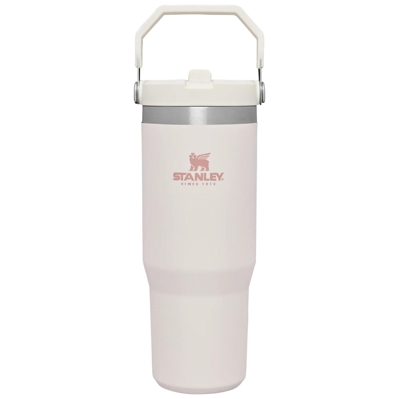 STANLEY THE ICE FLOW FLIP STRAW 0.89 LITER THERMOS BOTTLE - QUARTZ ROSE - Like New
