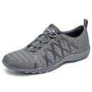 SKECHERS WOMEN'S BREATHE-EASY SIMPLE PLEASURE - SIZE: MEN 9 (EU M39) - CHARCOAL - Brand New