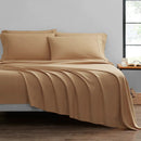BIBB HOME BAMBOO 6-PIECE 2000 THREAD COUNT LUXURY SHEET SET - GOLD (FULL) - Brand New