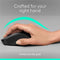 LOGITECH M330 SILENT WIRELESS MOUSE, 2.4GHZ WITH USB RECEIVER 910-004905 BLACK - Brand New