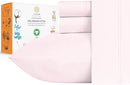 SLEEP MANTRA PREMIUM TWIN XL BED SHEET SET - BLUSH PINK - Like New