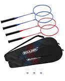 Trailbuddy Badminton Racket Set for Kids and Adults, 4 Packs - - Scratch & Dent