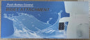 GENERIC PUSH BUTTON CONTROL BIDET ATTACHMENT - WHITE - Brand New