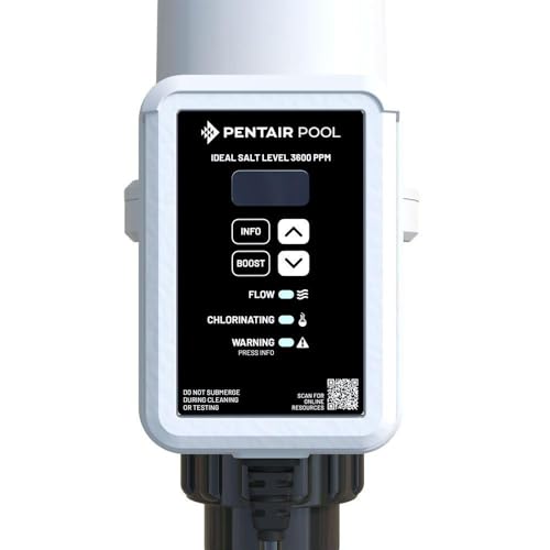 PENTAIR 523747-EC INTELLICHLOR LT25 REPLACEMENT SALT CELL 25,000 GALLONS - WHITE - Like New